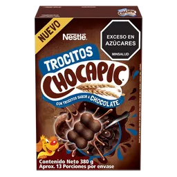 Cereal CHOCAPIC Trocitos con sabor a chocolate x 380g