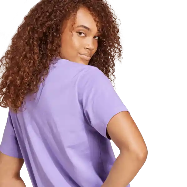 Adidas Camiseta Sl Sj T Manga Corta Mujer Morado Talla S