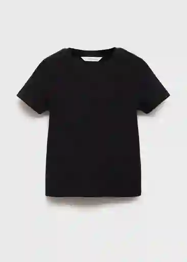Camiseta Sport Negro Talla 12 Niñas Mango