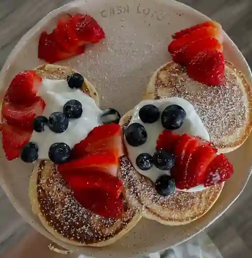 Pancakes con Fruta
