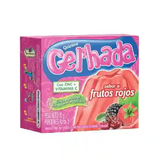 Gel'hada Gelatina Frutos Rojos