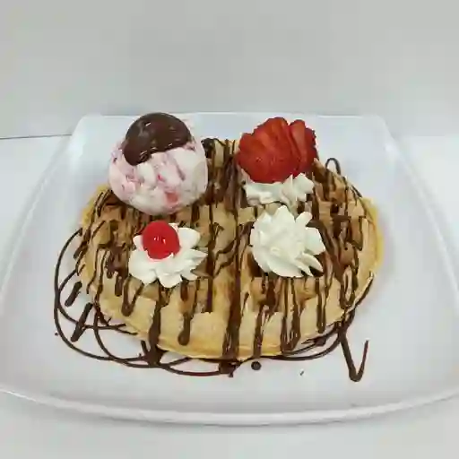 Waffle sencillo
