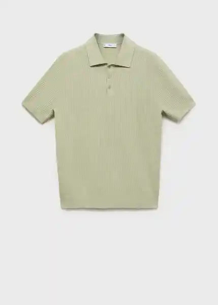 Camiseta Polo Flew Manzana Talla S Hombre Mango