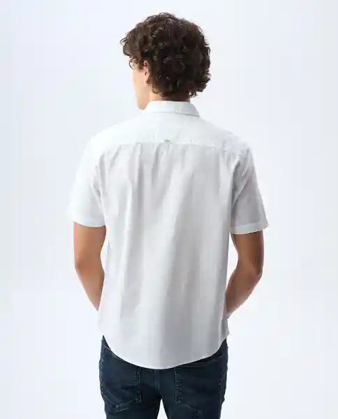 Camisa Hombre Blanco Talla M 811G000_BLA110601 Americanino