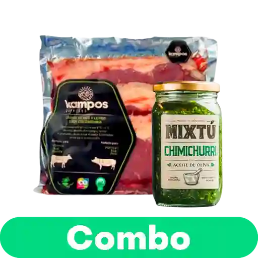 Combo Chimichurri + Carne New York Res