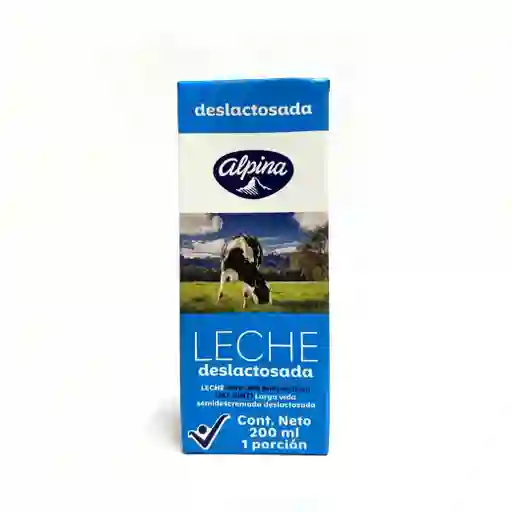 Leche Deslactosada 200 Ml 