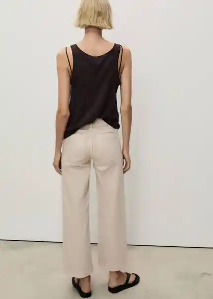 Jean Jessie Arena Talla 38 Mujer Mango