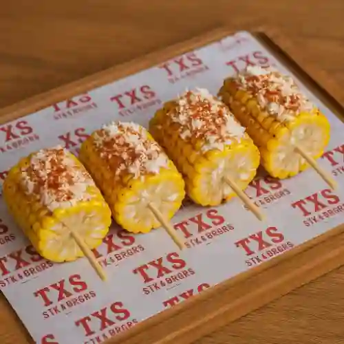 Elotes Al Carbon