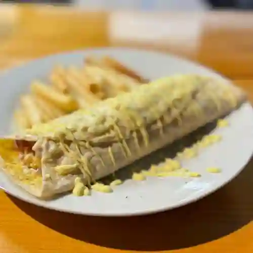 Crepe de Costilla Ahumada