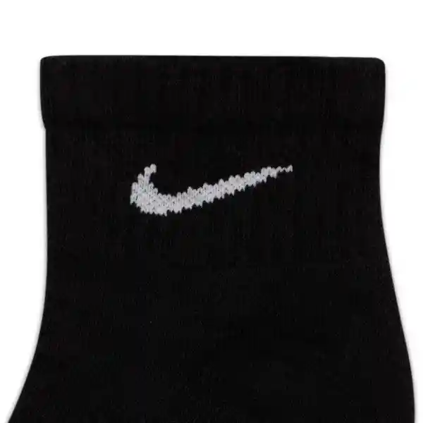 Nike Medias Everyday Cush Ankle Hombre Negro Talla M SX7669-010