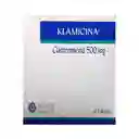 Klamicina  Tab 500 Mg Oral Caj 10 Un