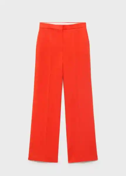 Pantalón Miso Coral Talla 36 Mujer Mango