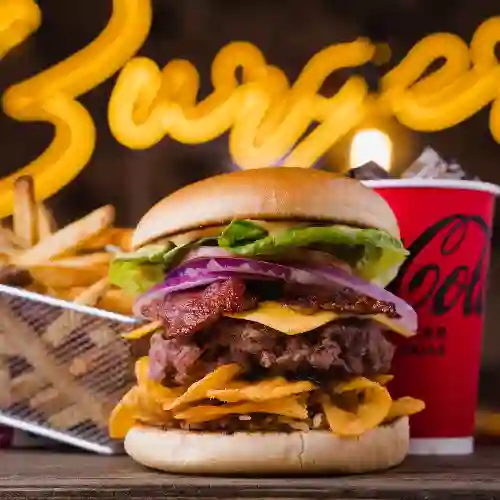 Combo Hamburguesa Mr Doritos Rappi Fest