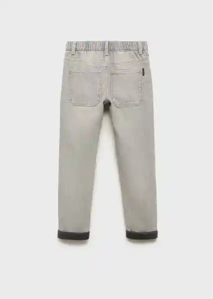 Jean Santi Tejano Gris Talla 12 Niños Mango