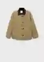 Chaqueta Cazadora Hannah Khaki Talla S Mujer Mango