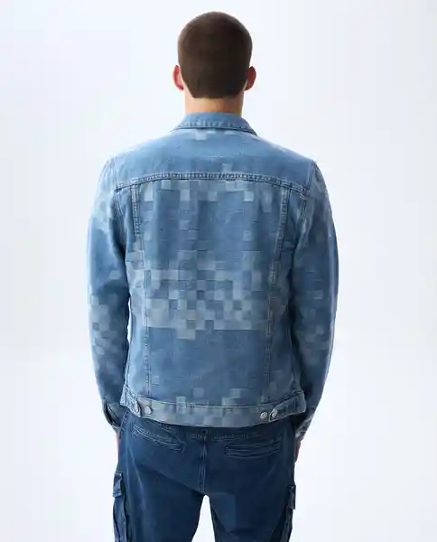 Chaqueta Hombre Azul Talla S 521G000_AZU114604 Americanino