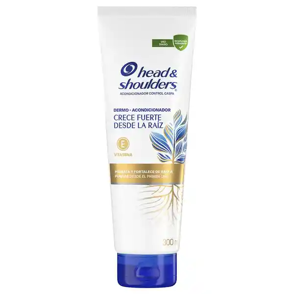 Acondicionador HS Head Shoulder Control Caspa Crece Fuerte desde la Raiz Head and Shoulders Rinse 300 ml