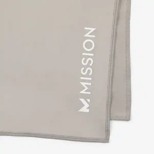 Mission Toalla Refrescante y Transpirable Gris Claro