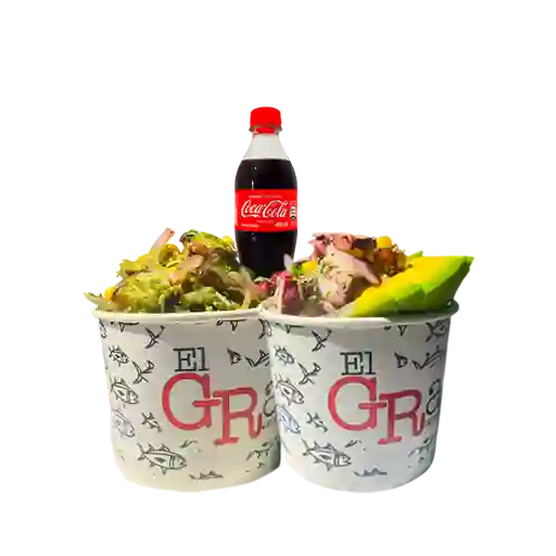 Promo dos ceviches de pulpos