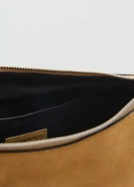 Bolso G Gari Mostaza Talla 99 Mujer Mango