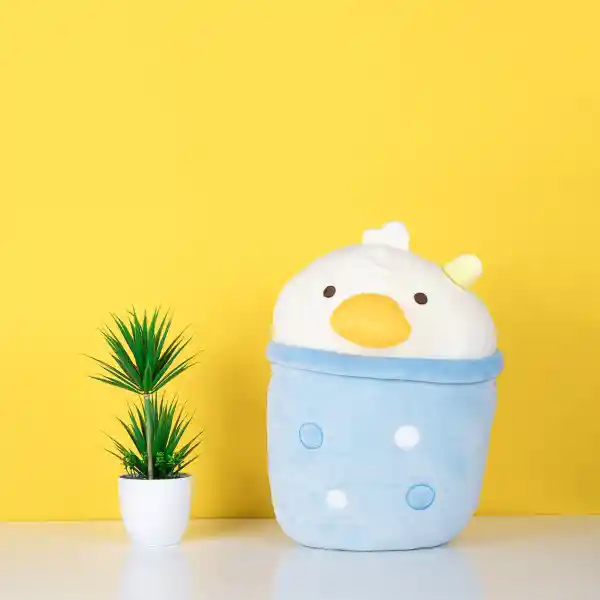 Peluche Pato Buceador Serie Milk Tea Miniso