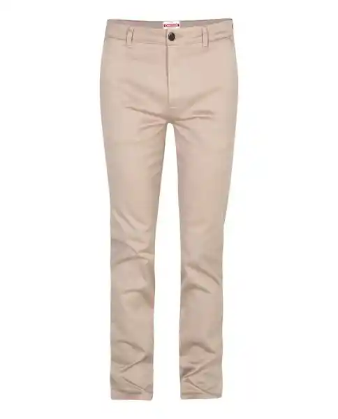 Pantalon Khakis Portland Caqui Talla 38 Hombre Chevignon