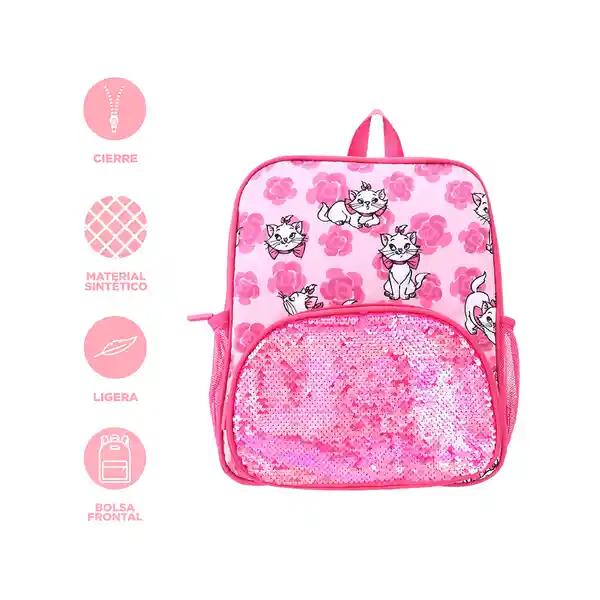 Maleta Escolar Miniso Disney Cat Colección Marie Rosa Miniso