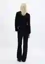 Chaqueta Wintour Negro Talla S Mujer Mango