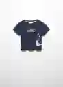 Camiseta Foqui Navy Talla 70 Niño Mango