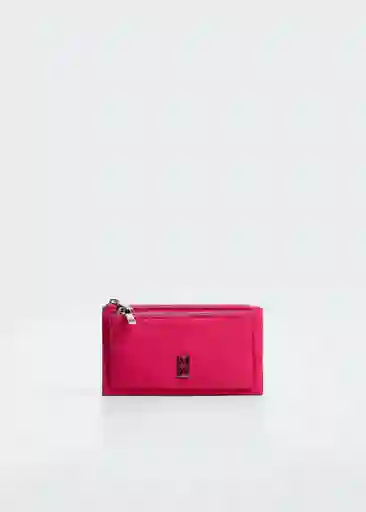 Monedero G Marte Fucsia Talla 99 Mujer Mango