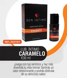 Sen Intimo Lubricante Caliente Sabor a Caramelo