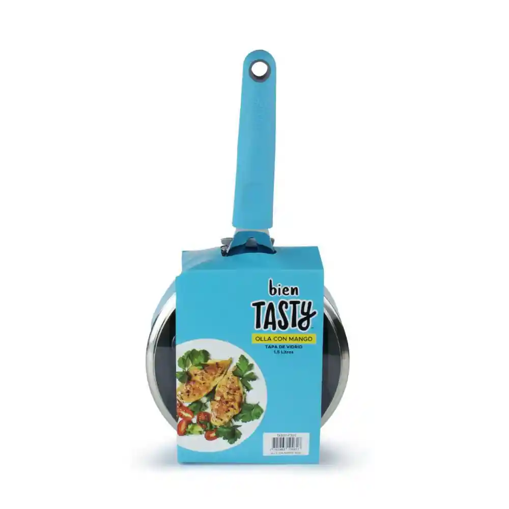 Tasty Olla Mango Con Tapa Vidrio 1.9 L