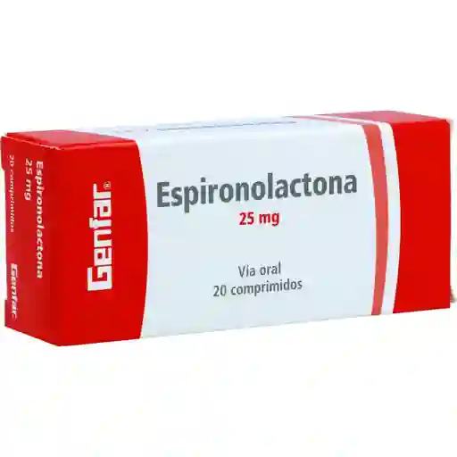 Genfar Espironolactona (25 mg)