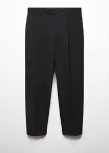 Pantalón Boston Negro Talla 38 Hombre Mango