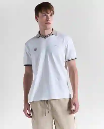 Polo Hombre Crudo Talla M 809G008_CRU134403 Americanino