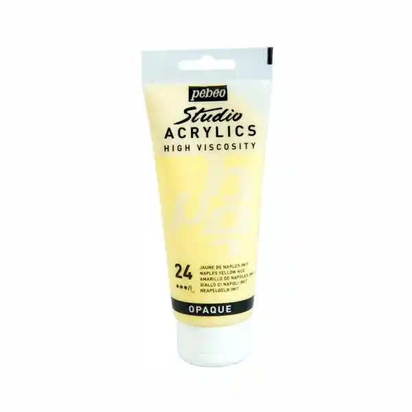 Pébéo Pintura Acrylic Studio Amarillo Nápoles 100 mL