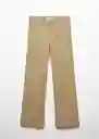 Jean Utility Khaki Talla 20 Teen Niñas Mango