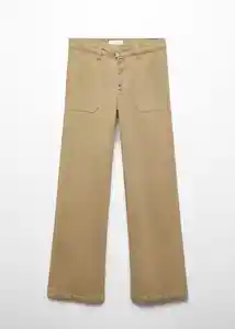 Jean Utility Khaki Talla 20 Teen Niñas Mango