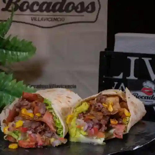 Burrito Texano en Combo + Papas y Gaseo