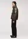 Abrigo Anorak Boulder Khaki Talla XXL Hombre Mango