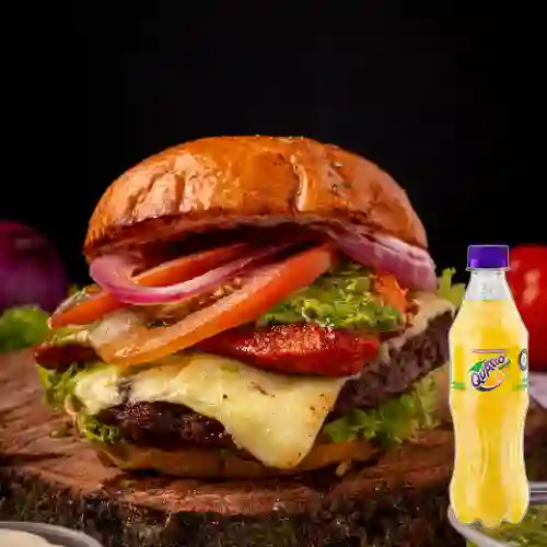 Combo Argenta Burger 🇦🇷 + Quatro Original 400ML