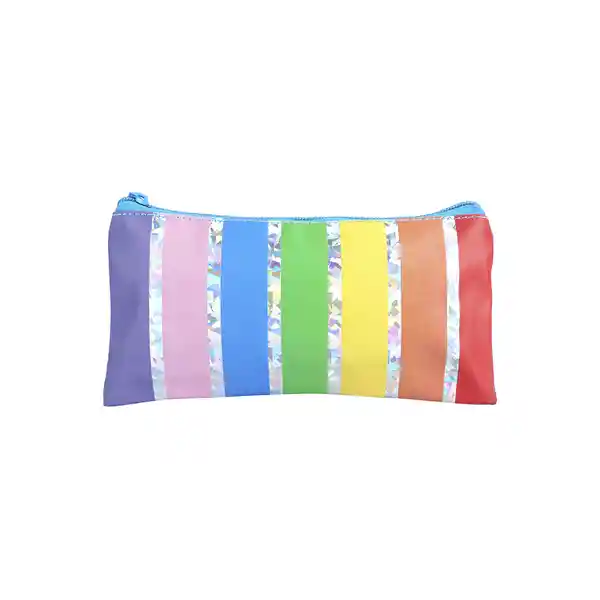 Cartuchera de Rayas Serie Rainbow Miniso