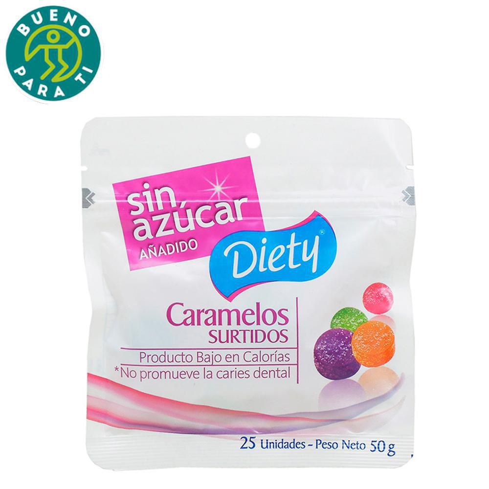 Diety Caramelos Surtidos sin Azúcar 50 g