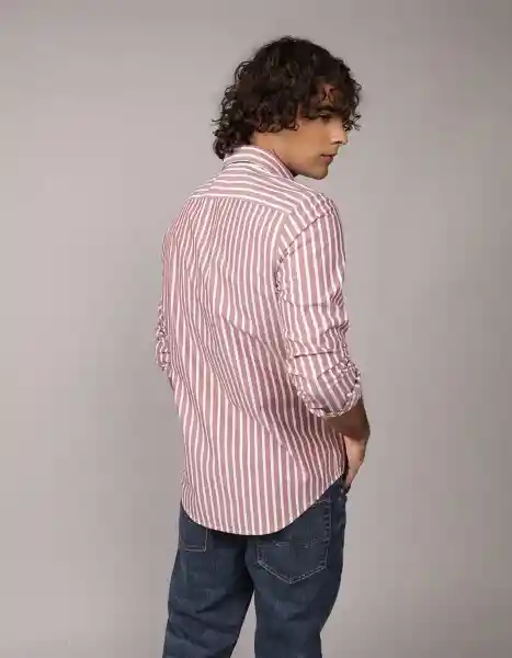 Camisa Hombre Rojo Talla Large 2722663 American Eagle