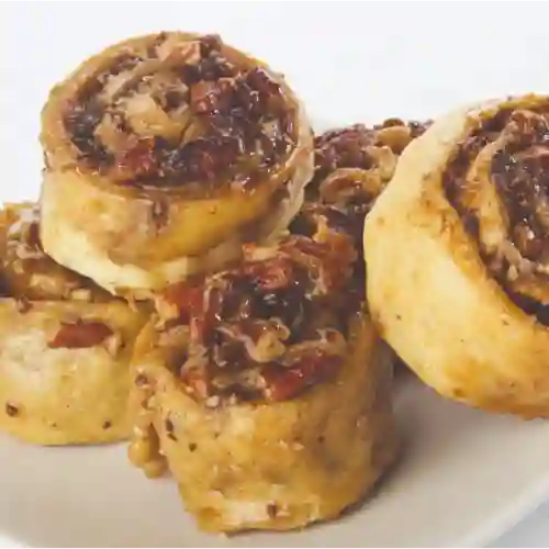 Rollo de Canela, Pecans y Pasas