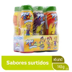 Colanta Yogur Kid Sorpresa Surtido X 143 g X 6 U