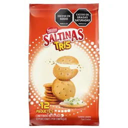 Galletas de sal SALTINAS TRIS tipo cracker 12 Unds x 264g