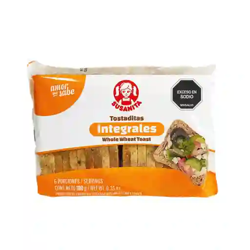 Tostadass integrales susanita x 180g