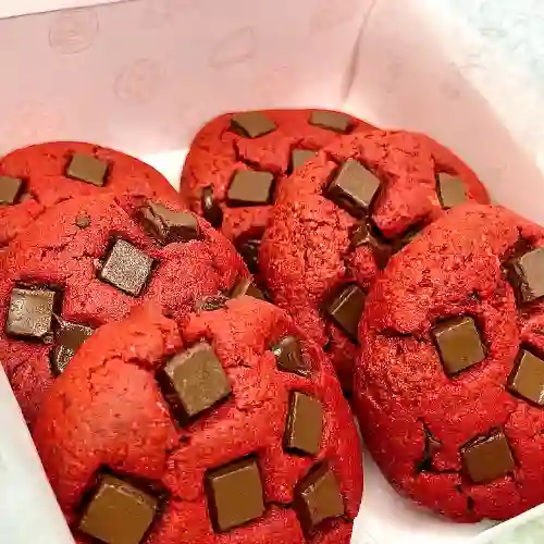 Healthy Red Velvet Cookies