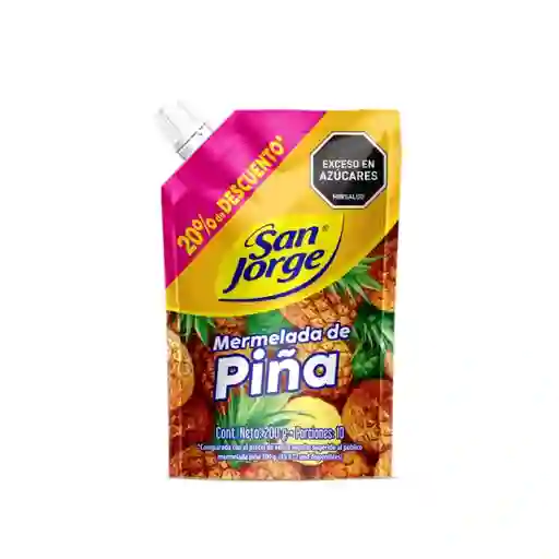 San Jorge Mermelada Piña Doypack x 200 gr Dcto. Esp. Limitado